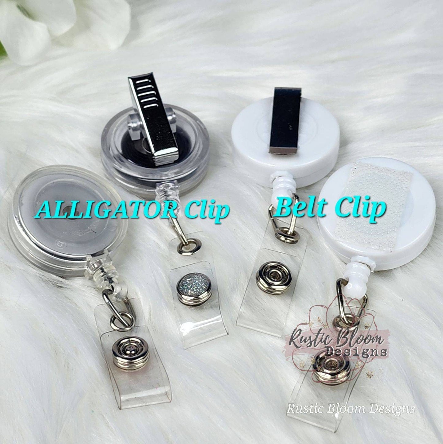 Glitter Pencil Badge Reel Retractable Interchangeable teacher Name Holder Custom Gift For Her Work ID holder Teacher ID Tag gift