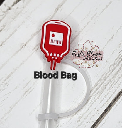 Medical Straw Topper Nurse Straw Cap Straw Buddy Stanley Straw Topper Pharmacist Medical Gift Simple Modern Tumbler Topper Stethoscope Scrub