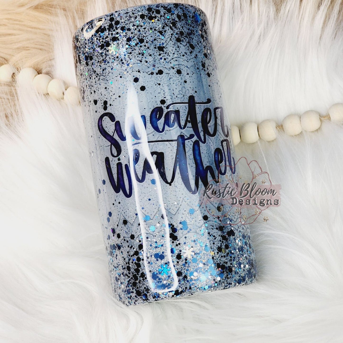 Fall Sweater Weather Glitter Christmas slim Can Kewlzie Tumbler gift Holiday Mug Custom Glitter Cug Custom Cups personalized Gifts