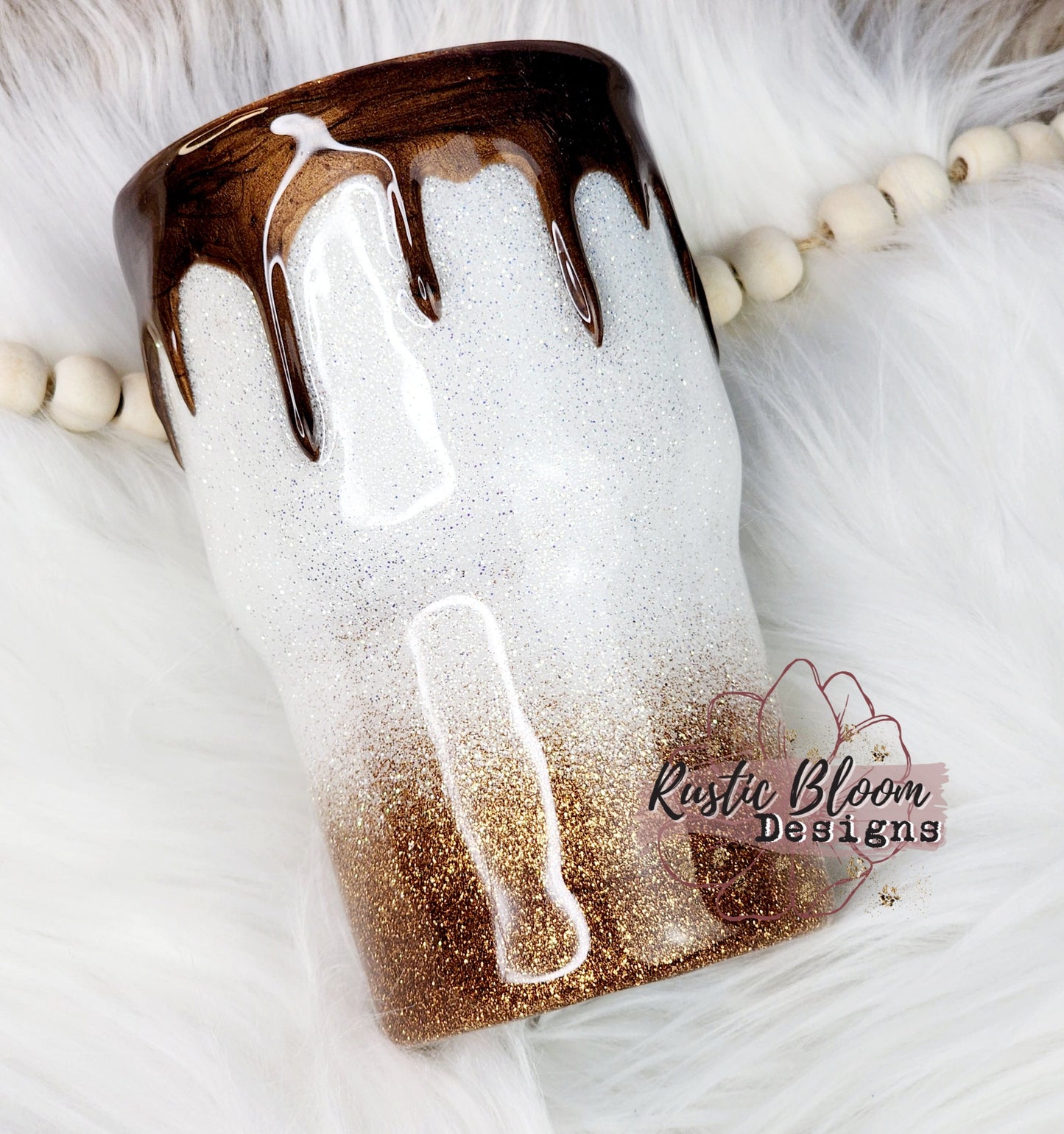 Glitter Cute Smores Chocolate Drip Tumbler, Stainless-steel Gift for her custom epoxy tumbler insulated Coffee Mug To Go