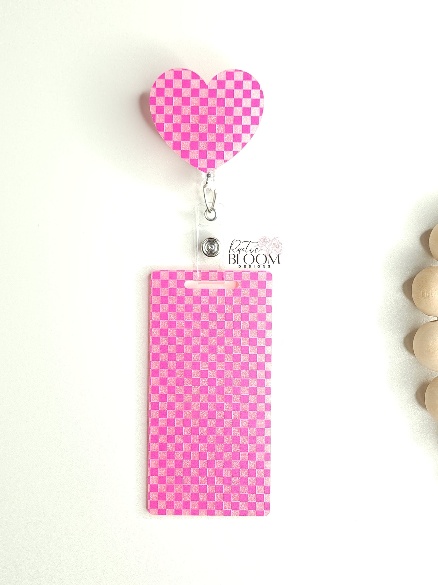 Custom Acrylic Badge Buddy | Personalized Name & Title