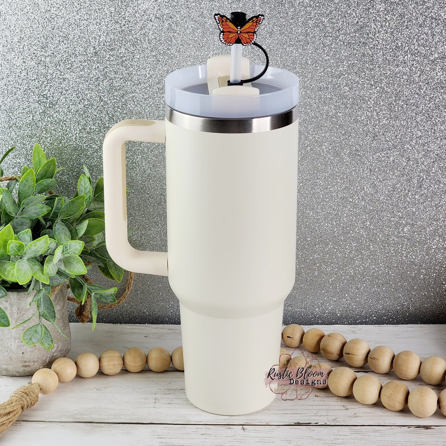 BUTTERFLY  Straw Topper Straw Cap Straw Buddy Gift Simple Tumbler Topper Gift for Her, Dust Straw protectors Cute Tumbler Topper