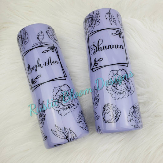 Floral Tumbler gift for mom travel mug mom tumbler gift for Flower Tumbler Epoxy Tumbler Custom Tumbler Personalized gift for mom girlfriend