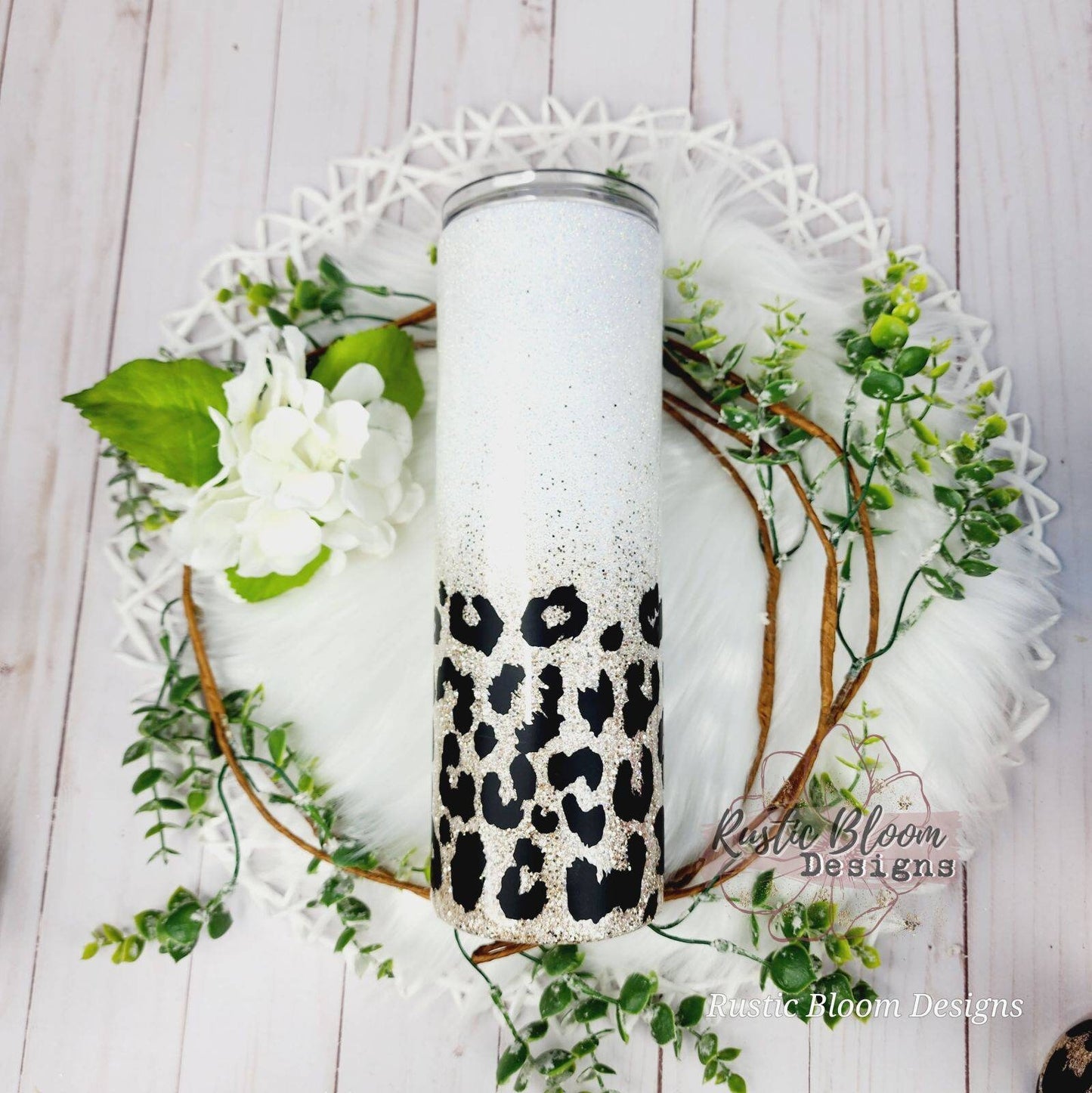 Leopard Tumbler gift for Mom custom travel mug Personalized Cheetah Tumbler dog mom tumbler Leopard Ombre 30oz tumbler glitter