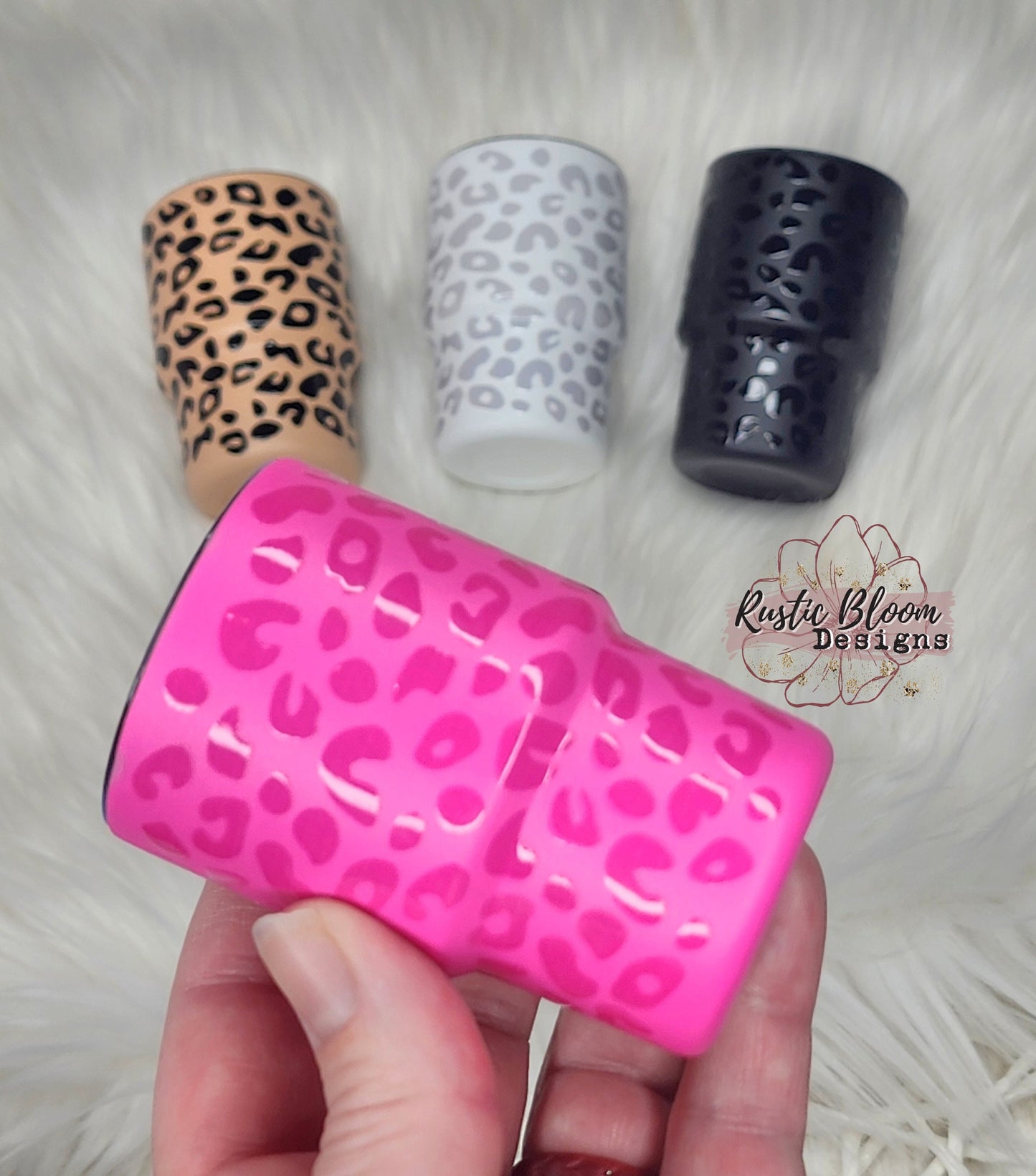 3 oz Mini Tumbler Leopard Print Cheetah Print Hot Pink Black 3 oz Mini Tumbler Stainless Steel Gift for Her Shot Glass Cute Mini cup