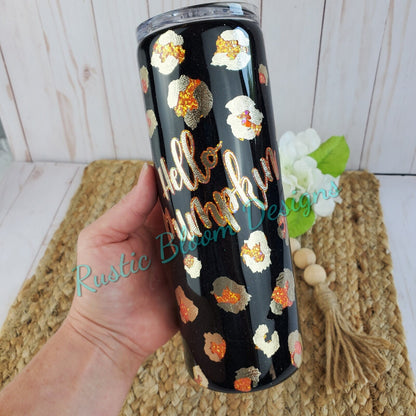 Sunflower Tumbler/ Sunflower Leopard Tumbler/ glitter tumbler/ epoxy tumbler/ Mother’s Day/ mom day/ girl day/ sunflowers/ leopard/