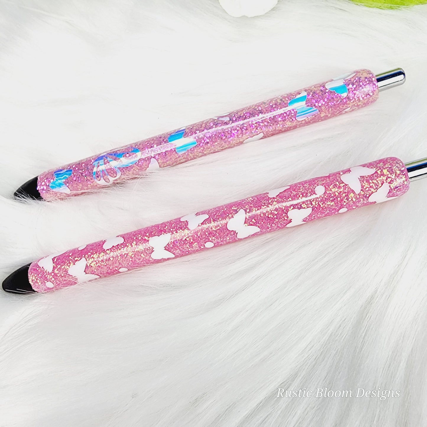 Custom Glitter Pen Ink Joy Gel Pen Personalized Epoxy Retractable Refillable Leopard Print Cheetah Ombre Gift for her Nurse Work Pen Teacher