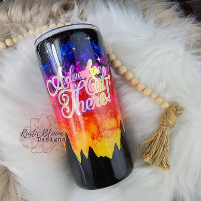 Mountain Sunset Tumbler Ombre Custom Insulated Stainless Steel Coffee Travel Mug Personalized Gift for Her Water Cup Cold  Hot drinking Cup