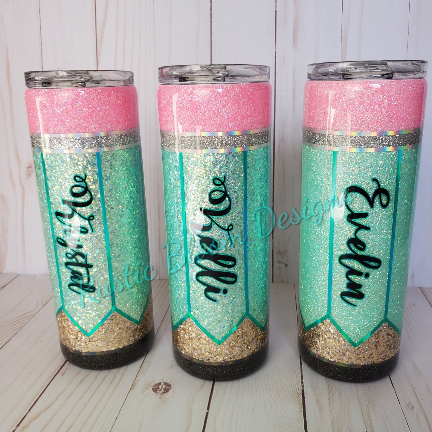 Pencil Glitter Teacher Coffee Mug Notebook Tumbler Gift Teacher Gift Mug Personalized Cup custom Teacher gift idea Paraprofessional