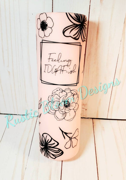 Floral Tumbler gift for mom travel mug mom tumbler gift for Flower Tumbler Epoxy Tumbler Custom Tumbler Personalized gift for mom girlfriend