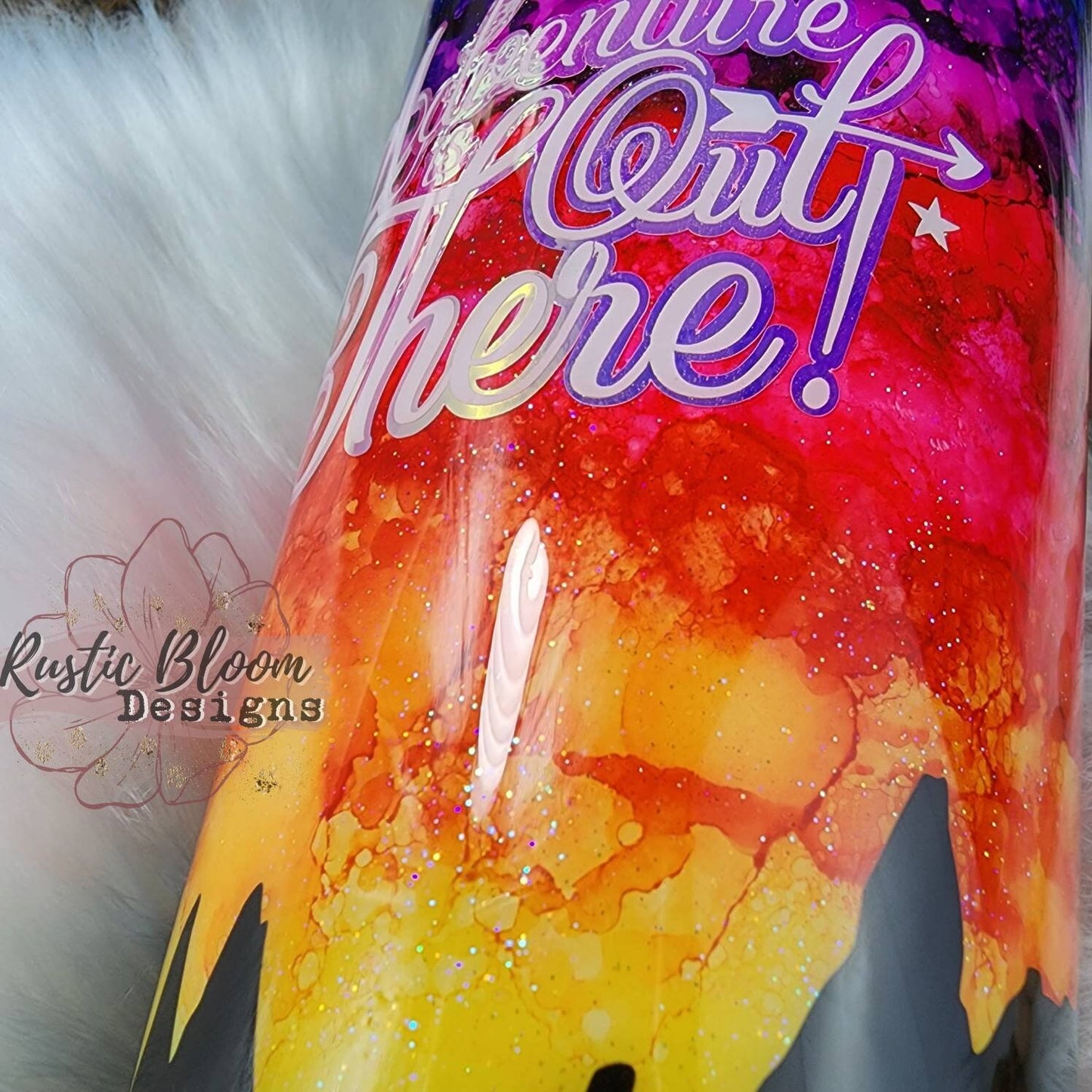 Mountain Sunset Tumbler Ombre Custom Insulated Stainless Steel Coffee Travel Mug Personalized Gift for Her Water Cup Cold  Hot drinking Cup