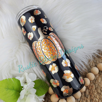 Sunflower Tumbler/ Sunflower Leopard Tumbler/ glitter tumbler/ epoxy tumbler/ Mother’s Day/ mom day/ girl day/ sunflowers/ leopard/