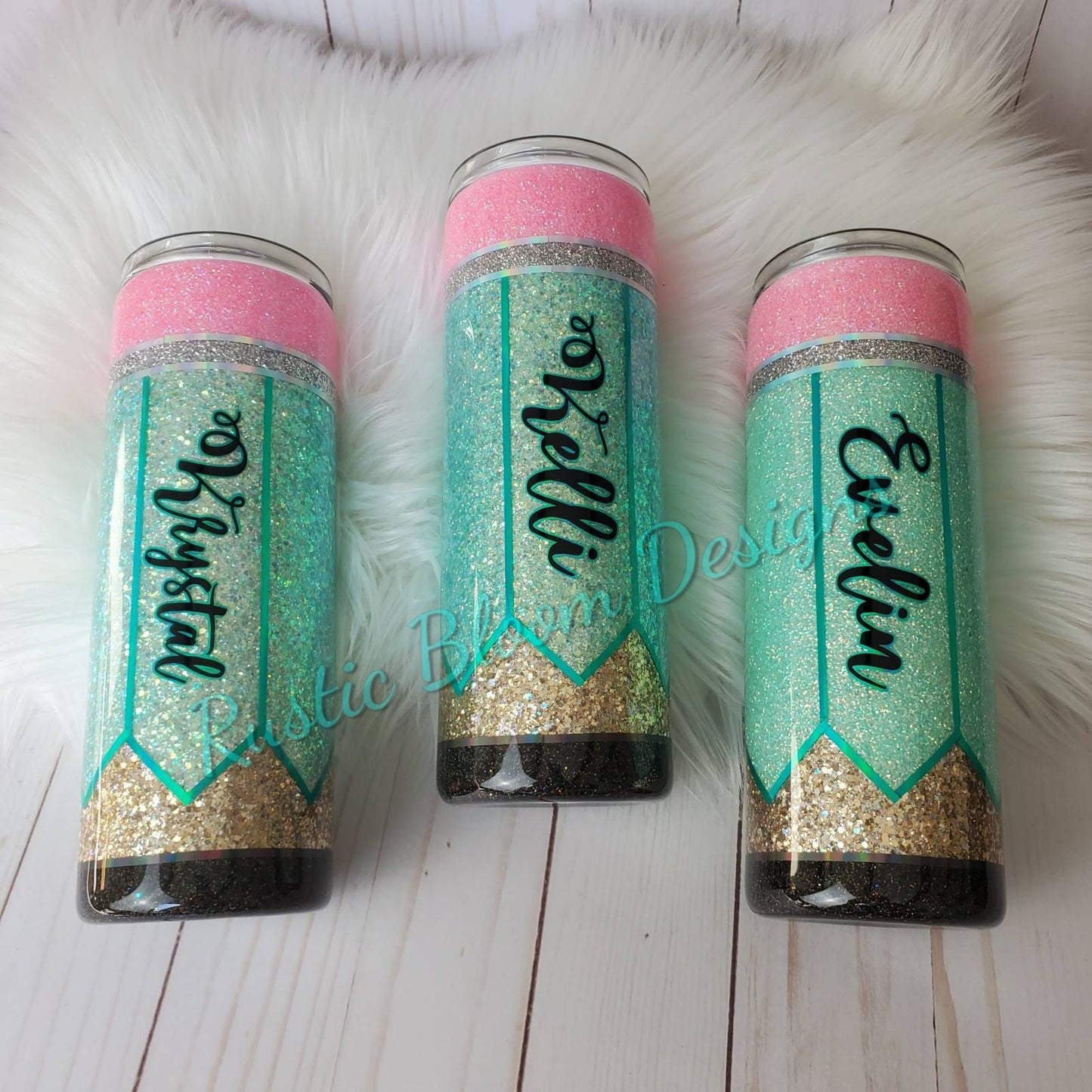 Pencil Glitter Teacher Coffee Mug Notebook Tumbler Gift Teacher Gift Mug Personalized Cup custom Teacher gift idea Paraprofessional